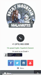Mobile Screenshot of giantmalamutes.com
